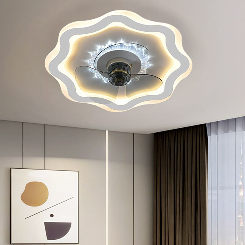 Morandi Ceiling Fan with Light, 5 Colour, DIA 48CM/50CM 