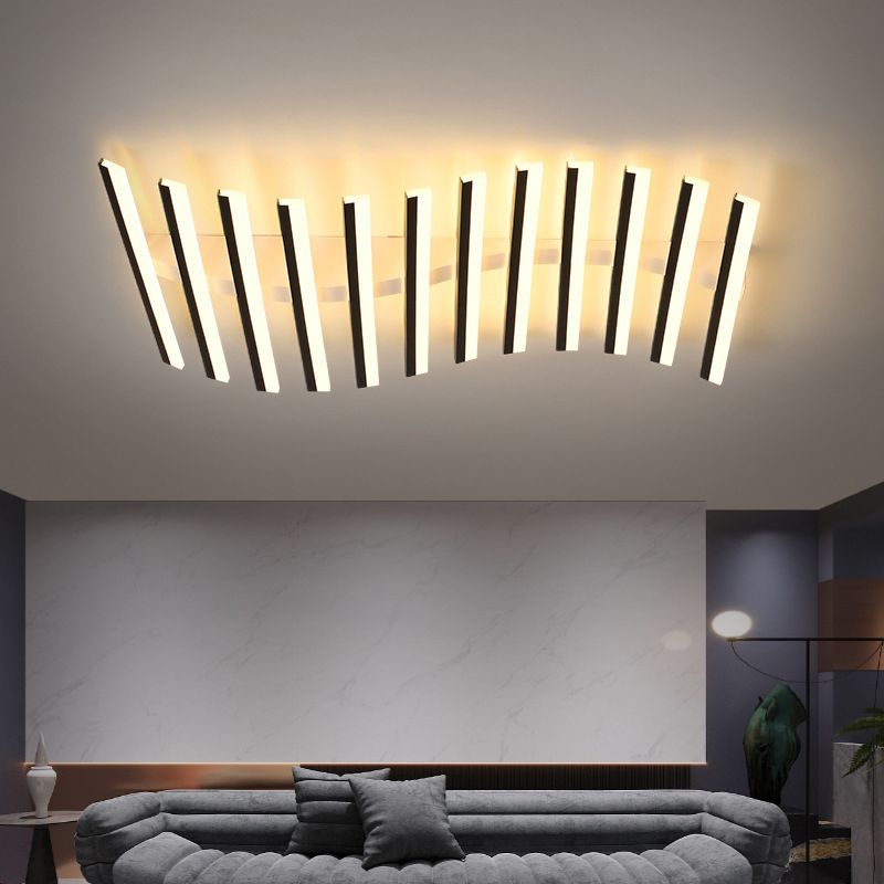 Quinn Linear Ceiling Lamp, 12/15 Light 