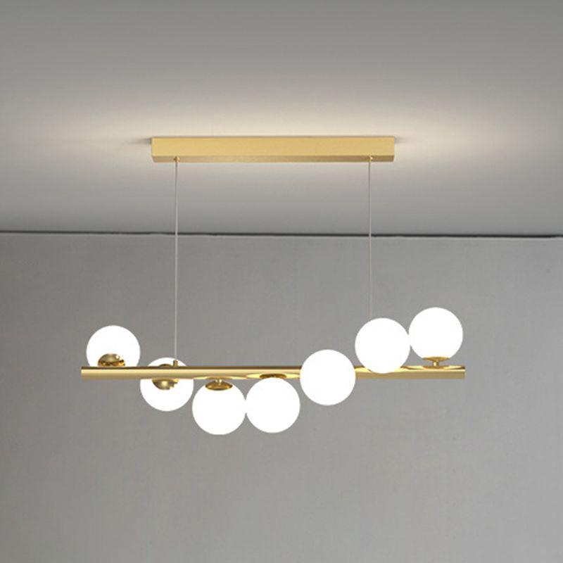 Valentina Linear Pendant Lamp, 7/9/11 Heads