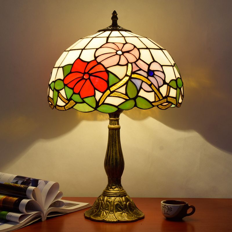 Alessio kuppelformet flerfarvet bordlampe - Las Sola-DK