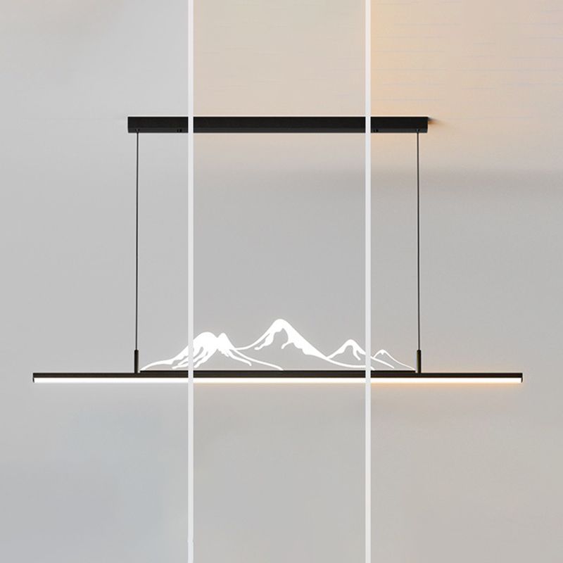 Louise Bjergform Pendant Lamp, 2 Colours, L 100CM/121CM