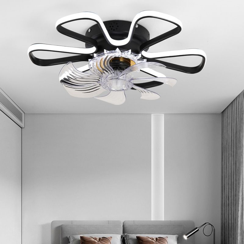 Hana Ceiling Fan with Light, 3 Colour, DIA 50CM 