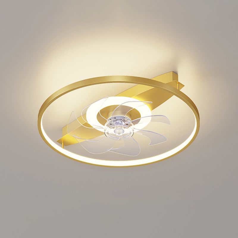 Edge Black Ceiling Fan with Light, 2 Style/Colour, DIA 50/52CM 