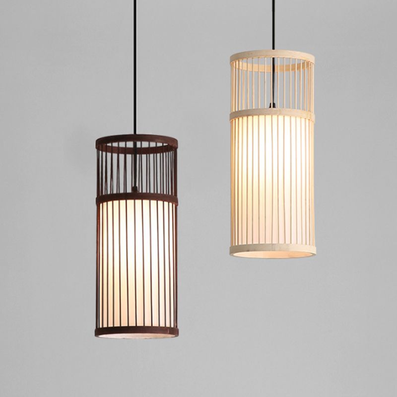 Ozawa Cylinder Pendant Lamp, 2 Colours, D 17CM/18CM 