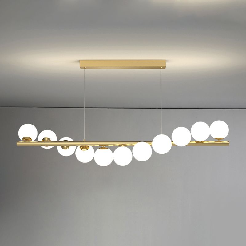 Valentina Linear Pendant Lamp, 7/9/11 Heads