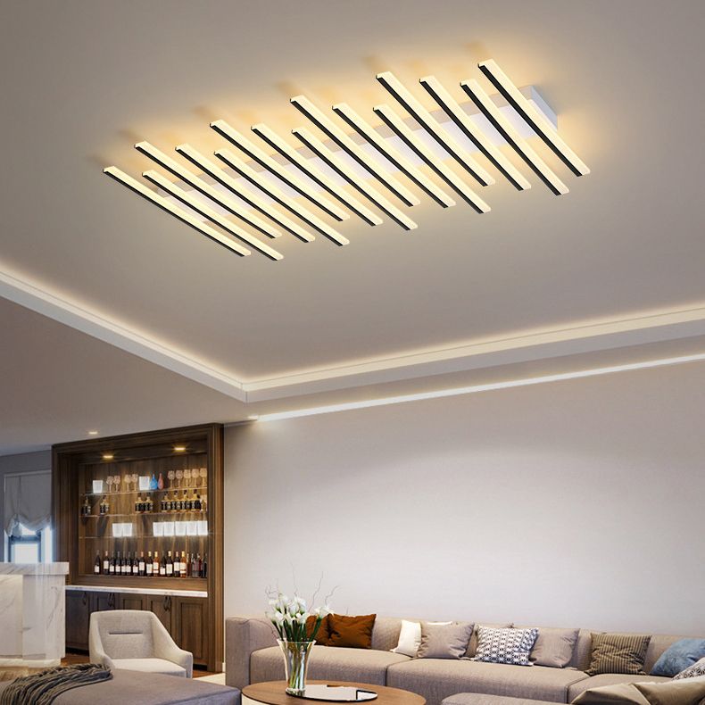 Quinn Linear Ceiling Lamp, 12/15 Light 