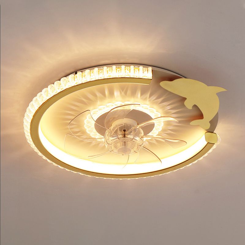 Kirsten Ceiling Fan with Light, 12 Style, DIA 51CM/56CM/58CM/70CM 