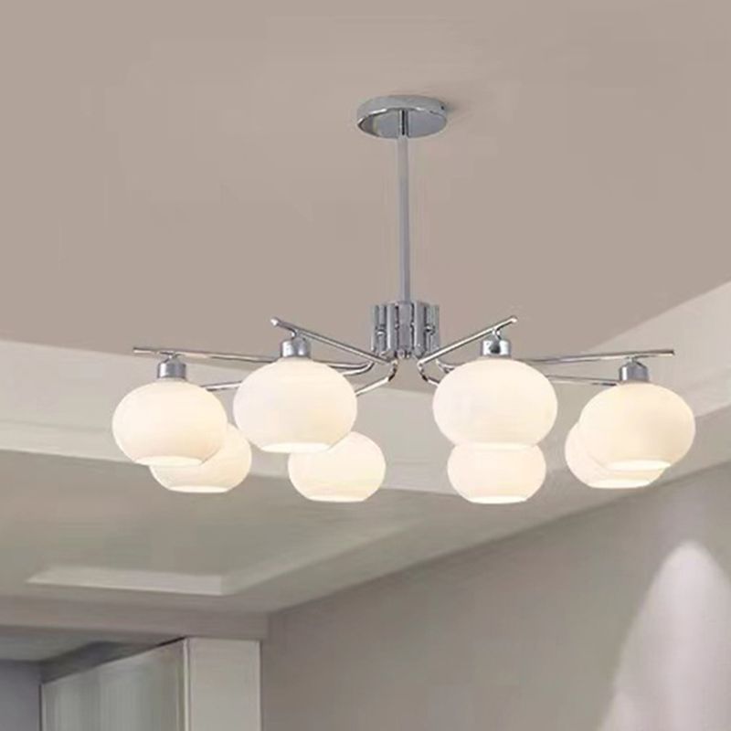 Valentina Chandeliers, 2 Colors, 3/6/8 Heads 