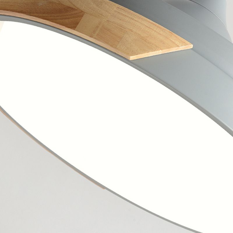 Morandi Invisible Blades Ceiling Fan with Light, 5 Colour, DIA 90/100CM
