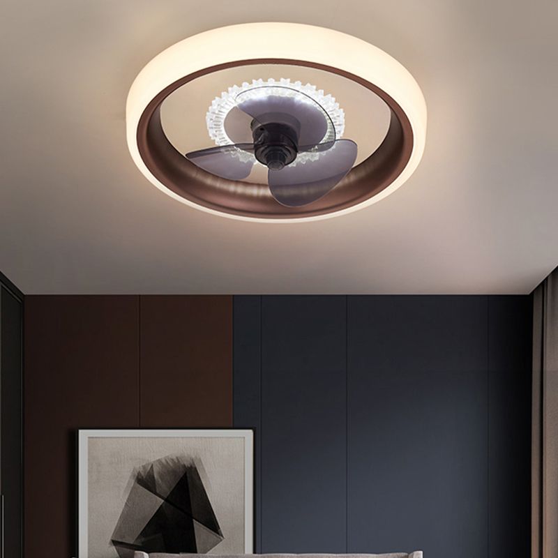 Morandi Ceiling Fan with Light, 6 Colour, DIA 50CM 