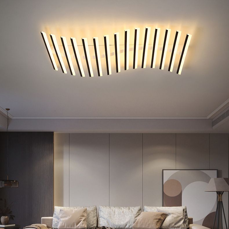 Quinn Linear Ceiling Lamp, 12/15 Light 