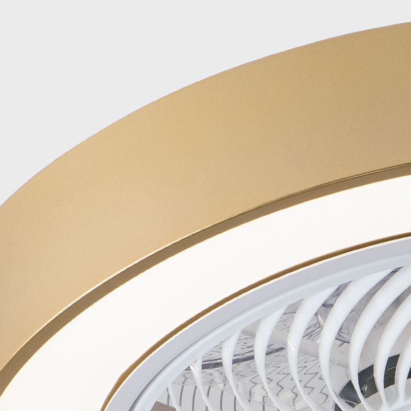 Morandi Invisible Blades Ceiling Fan with Light, 6 Colour, DIA 51CM 