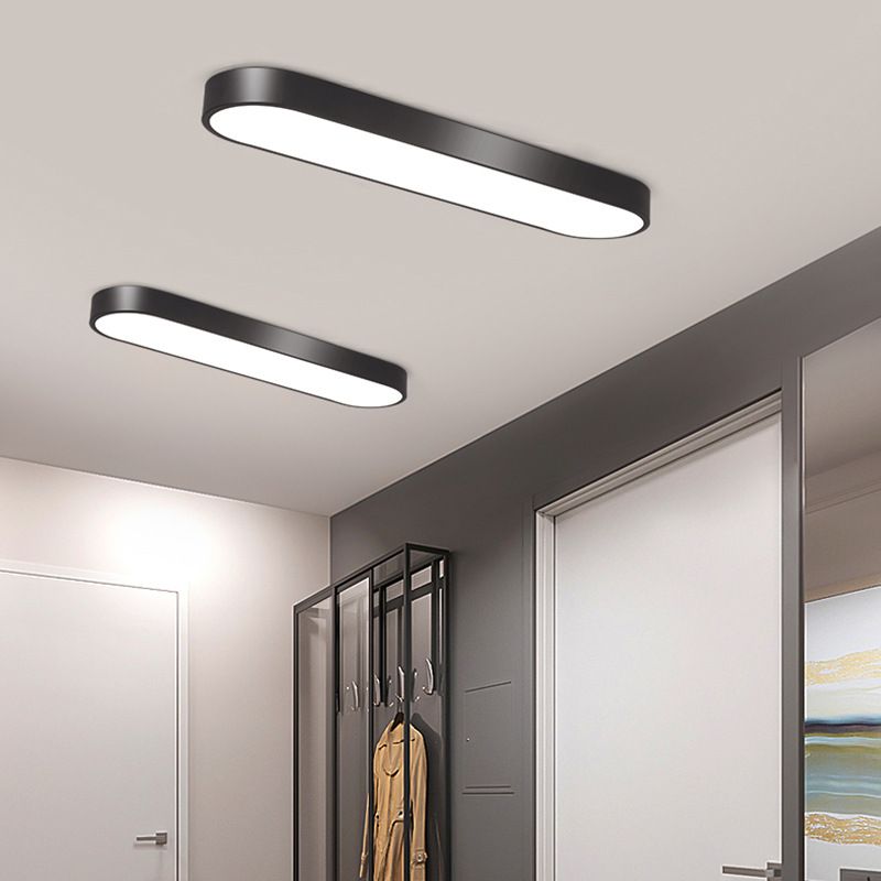 Quinn Oval Ceiling Lamp, 4 Colours