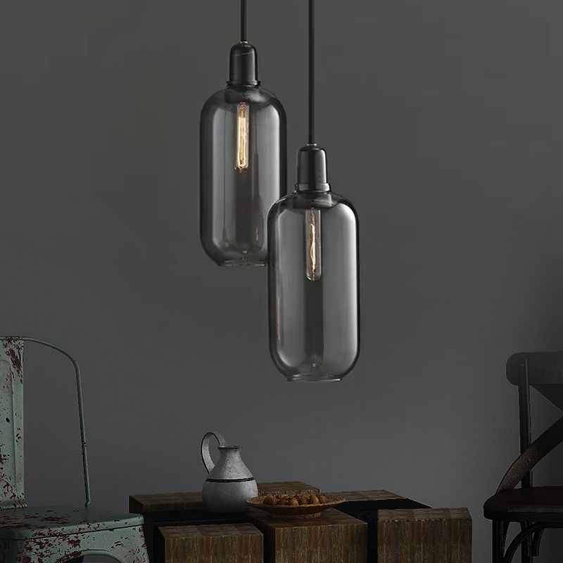 Hailie Cylinder Pendant Lamp, 2 Colours, DIA 11CM/17CM