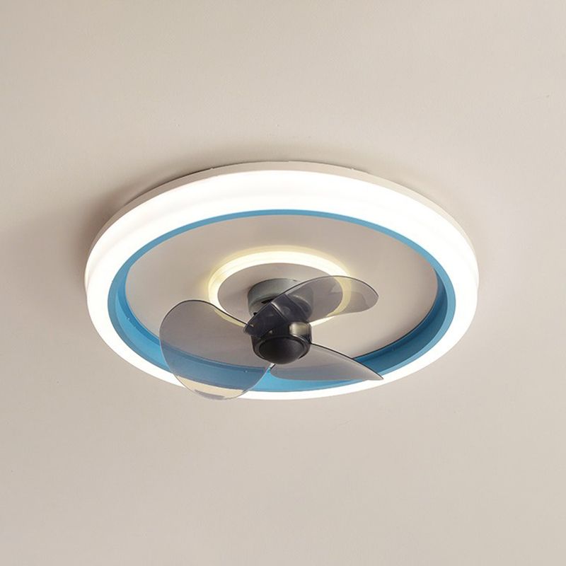 Edge 2-Light Ring Ceiling Fan with Light, 4 Colour, DIA 50CM