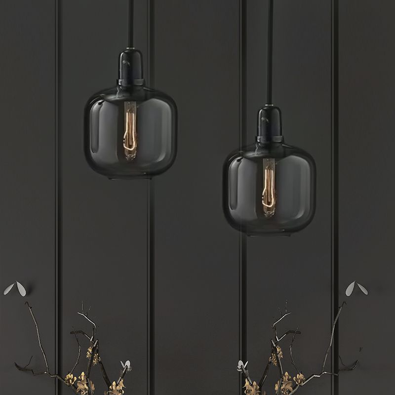 Hailie Cylinder Pendant Lamp, 2 Colours, DIA 11CM/17CM