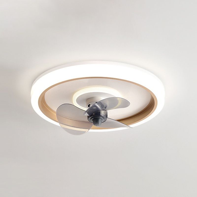 Edge 2-Light Ring Ceiling Fan with Light, 4 Colour, DIA 50CM 
