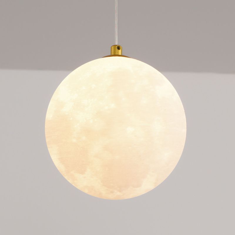 Louise Wave and Moon Pendant Lamp, 3 Colours, L 120CM 