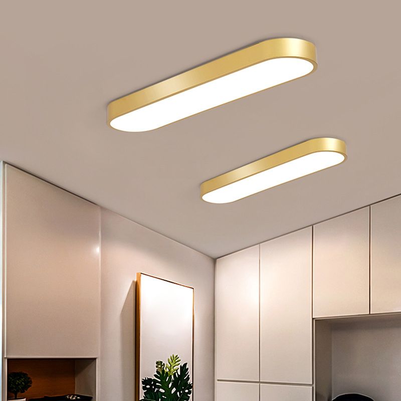 Quinn Oval Ceiling Lamp, 4 Colours