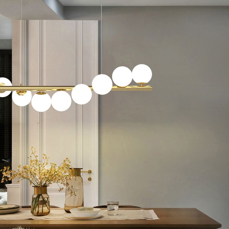 Valentina Linear Pendant Lamp, 7/9/11 Heads