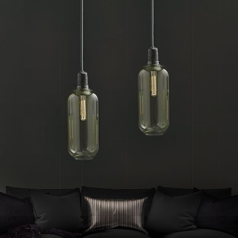 Hailie Cylinder Pendant Lamp, 2 Colours, DIA 11CM/17CM