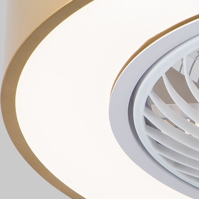 Morandi Invisible Blades Ceiling Fan with Light, 6 Colour, DIA 51CM 