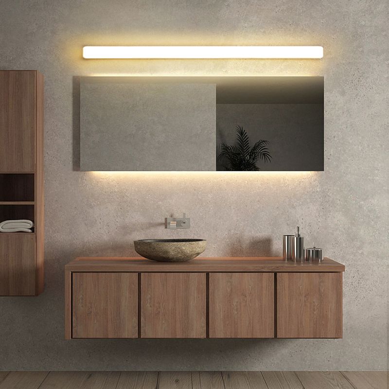 Edge white bar cabinet Mirror lamp for Bathroom, L 20/41/61/90CM