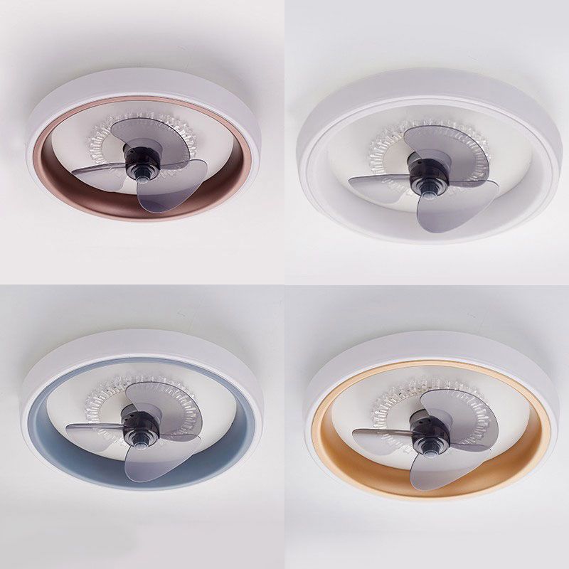 Morandi Ceiling Fan with Light, 6 Colour, DIA 50CM