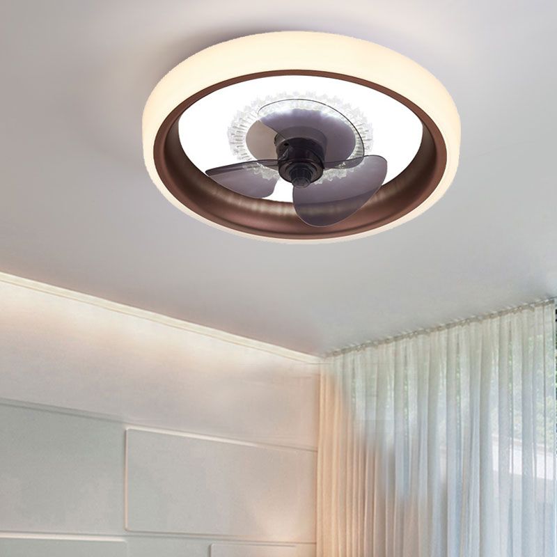 Morandi Ceiling Fan with Light, 6 Colour, DIA 50CM 