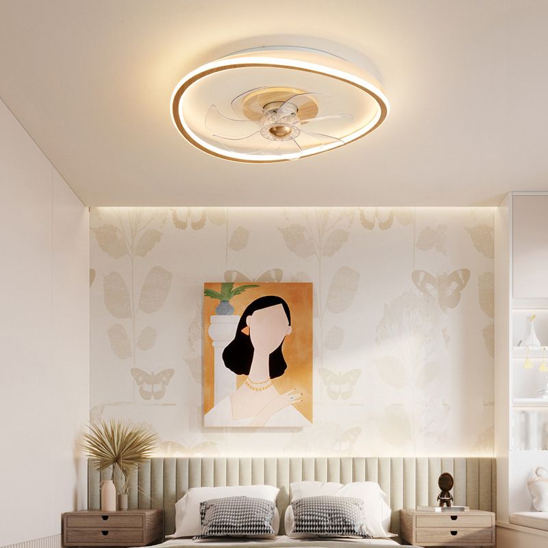 Ozawa Double-light Ceiling Fan with Light, 2 Colour/Style, DIA 50CM 