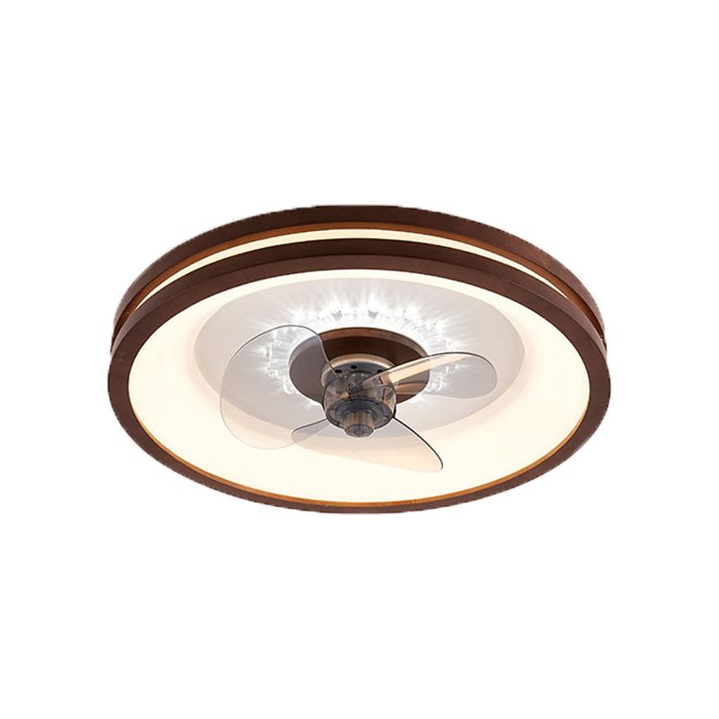 Ozawa Double-light Ceiling Fan with Light, 4 Style, DIA 50CM