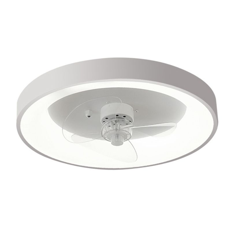 Quinn White Ceiling Fan with Light, DIA 50CM 