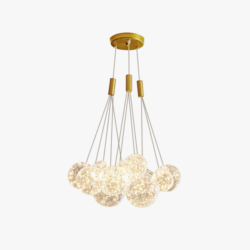 Sumait Romantic Glass Bubble LED Pendant Lamp