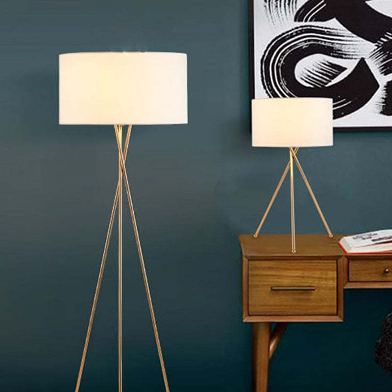 Baines Tripod Energy Saving Floor Lamp&amp;Table Lamp