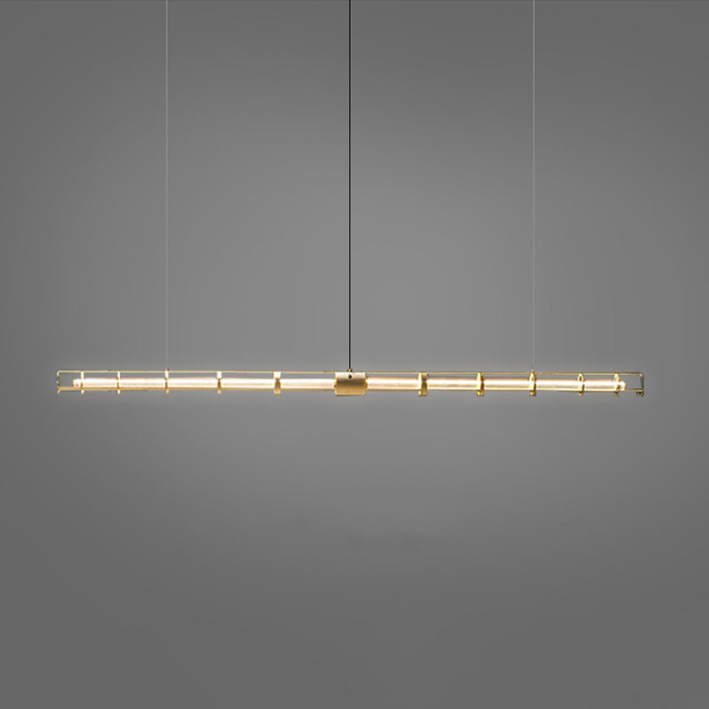 Edge Pendant Lamp, Metal &amp; Glass 120/150cm