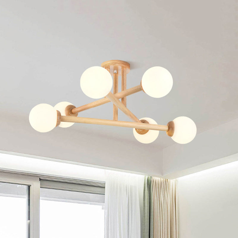 Ozawa Pendant Lamp, 4/6/8 Heads, Living Room/Bedroom