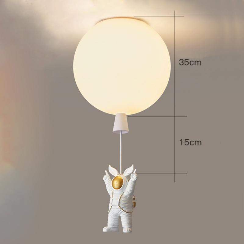 Fateh Astronaut-ballon  Loftslampe L 20/25/30/35cm - Las Sola-DK