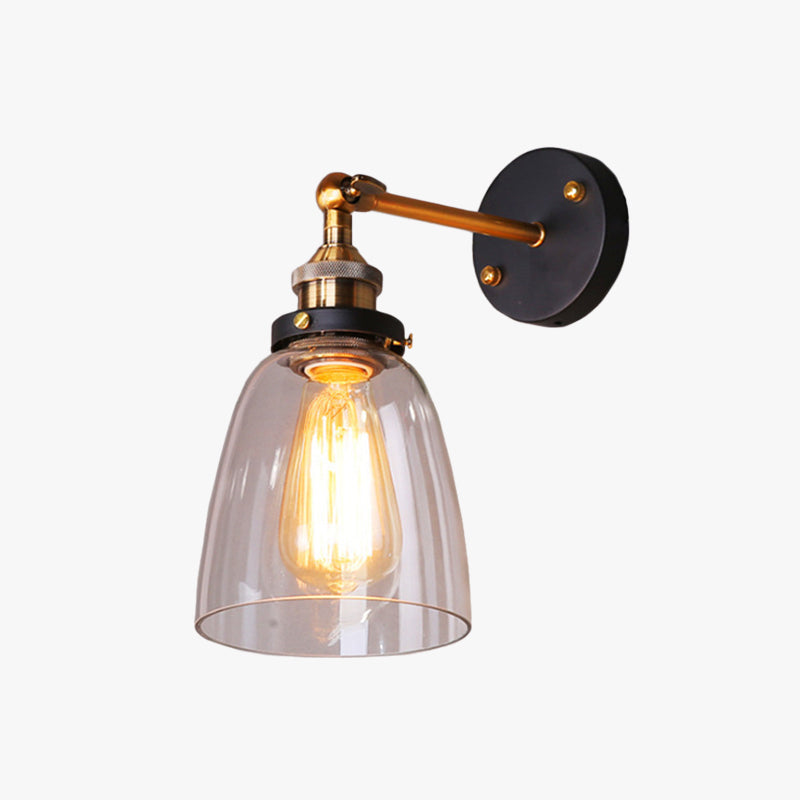 Brady Wall lamp, Metal/Glass