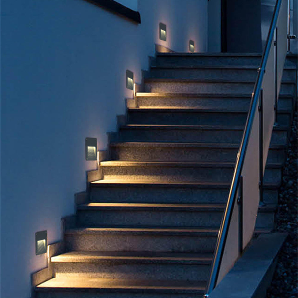 Orr Rectangular Outdoor light for deck and steps, Hallway/Garden 