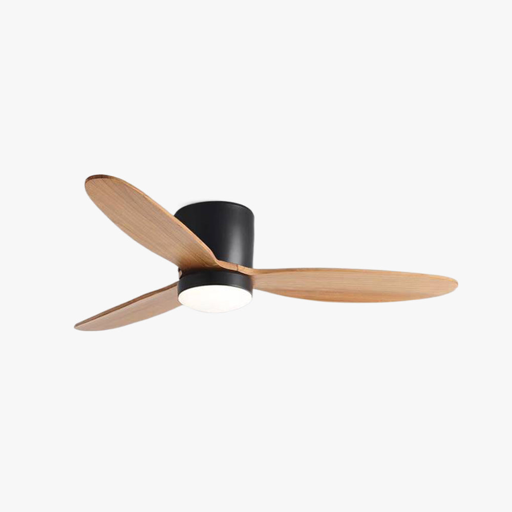 Walters 3-Blade 3-Blade Black Ceiling fan with light, 2 Colours 