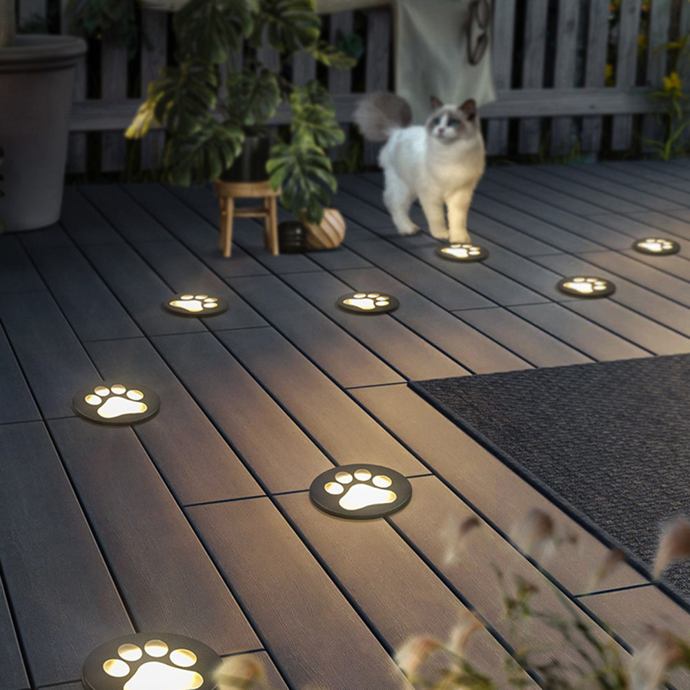 Minori Cat's Paw Outdoor Lamp Ground Light, Hallway/Garden, DIA 15CM 