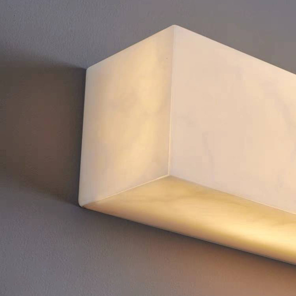 Edge Minimalistisk Hvid Udendørs Væglampe