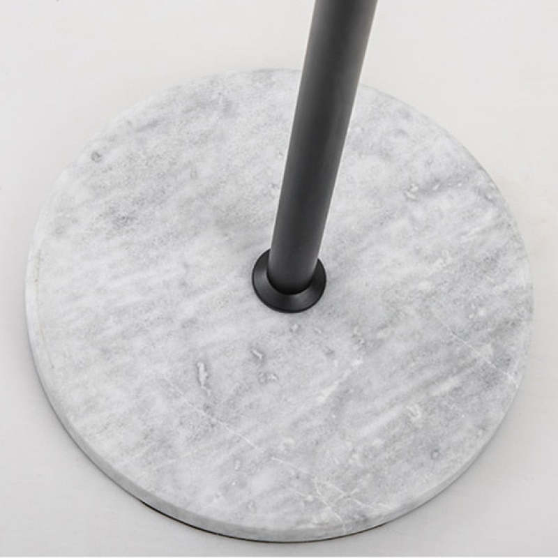 Modern Metal Marble Floor Lamp, Bedroom/Living Room 