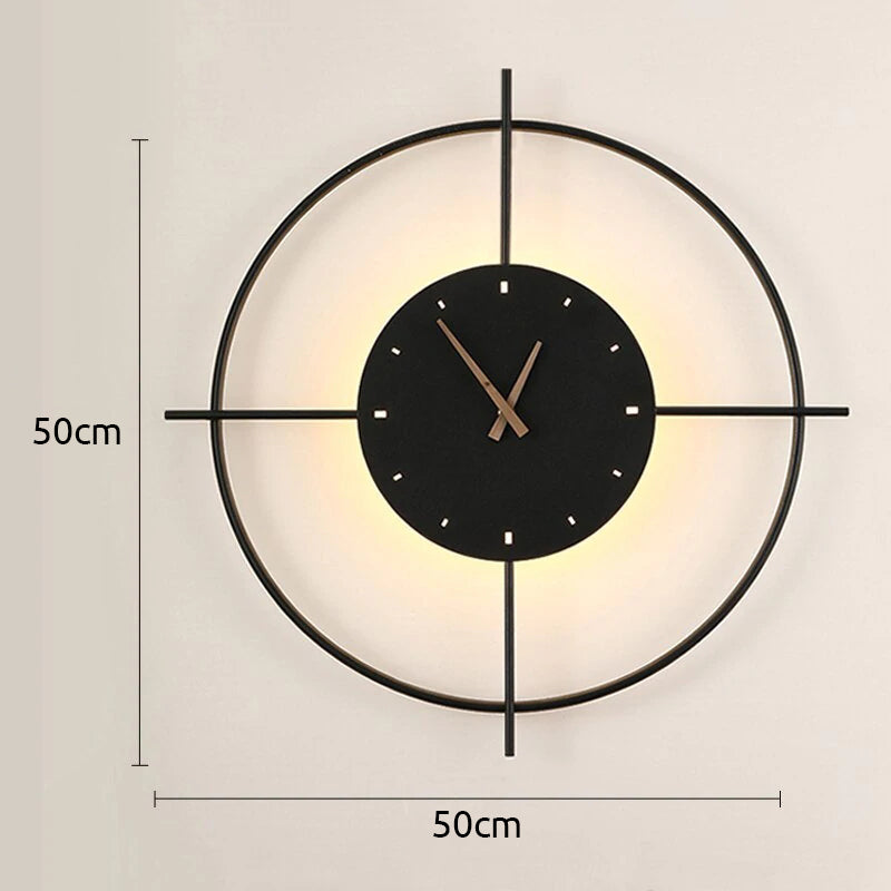 Nielsen Wall lamp Clock, Circle