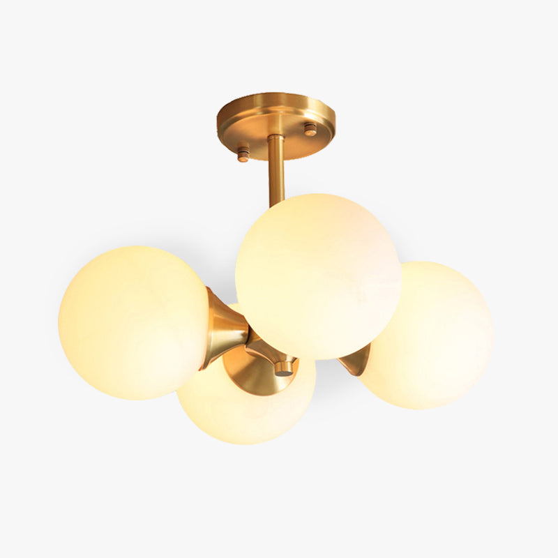 Valentina Pendant lamp, Pure copper &amp; Glass 
