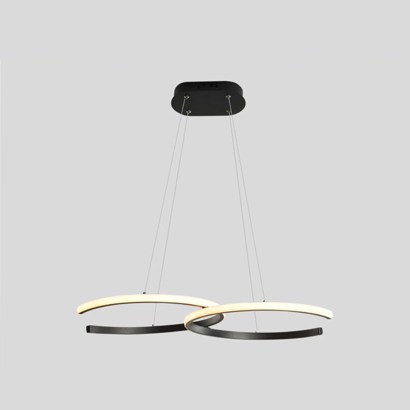 Nordisk ring LED Lysekroner