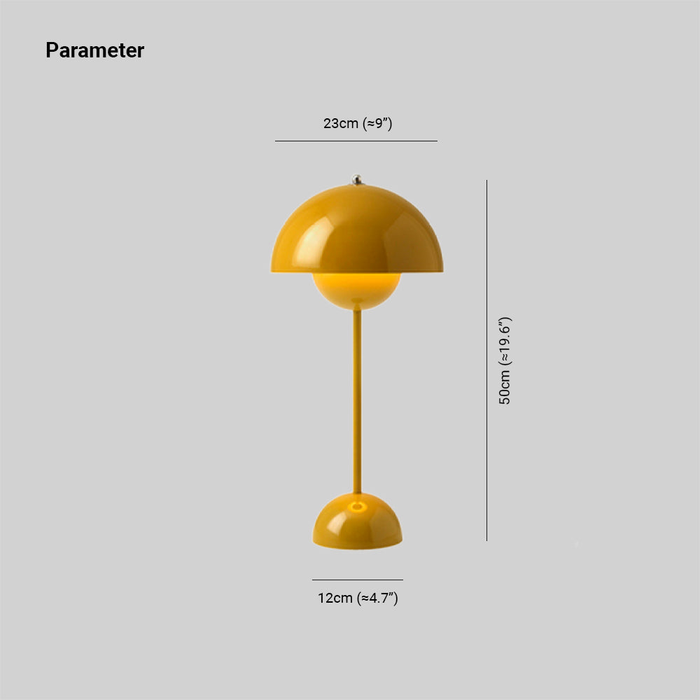 Bordlampe i nordisk jern - Las Sola-DK