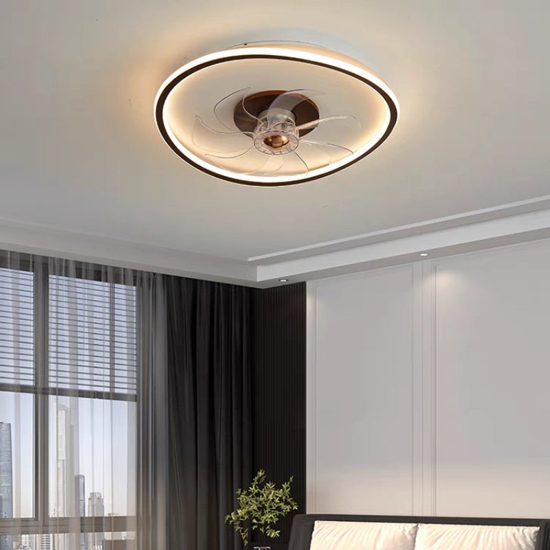 Ozawa Double-light Ceiling Fan with Light, 2 Colour/Style, DIA 50CM 