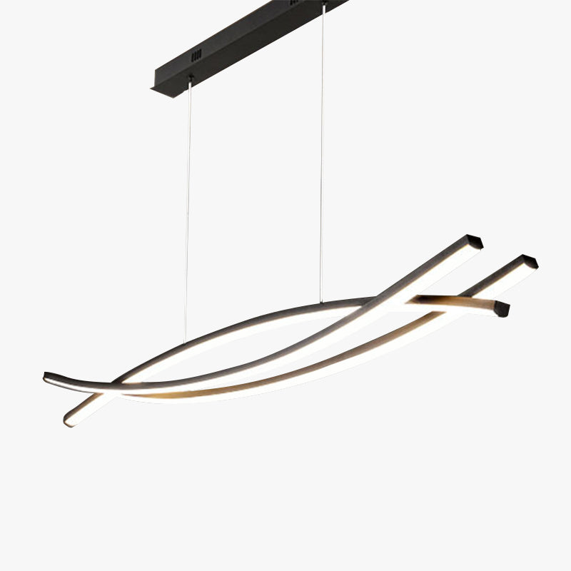 Jibril Modern Pendant lamp Metal&amp;Silica gel, Restaurant/Living room/Dining room