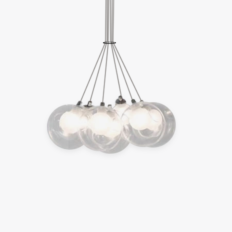 Valentina Modern Bubble Akyl Pendant Lamp, 5 Style 